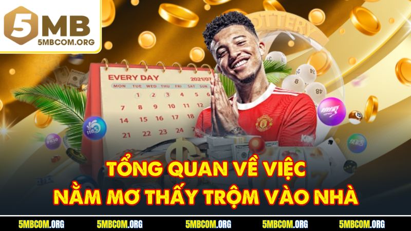 Tổng quan về việc nằm mơ thấy trộm vào nhà